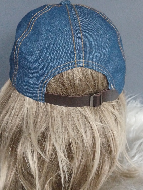 Denim Rhinestone Hat - Picture 5 of 11